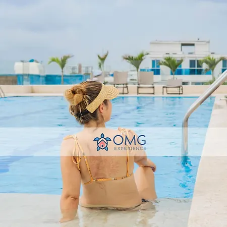 Apartment Lujosa En Piso 14 Con Vista Unica Cb1445 Cartagena